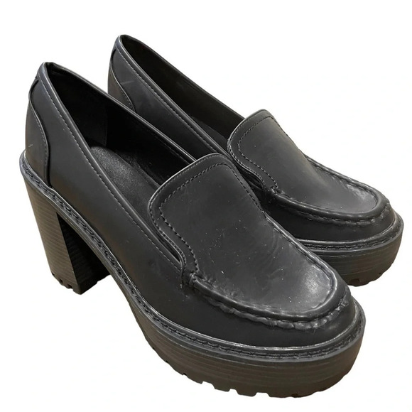 New York & Co Y2K Chunky Platform Loafers - Picture 13 of 13